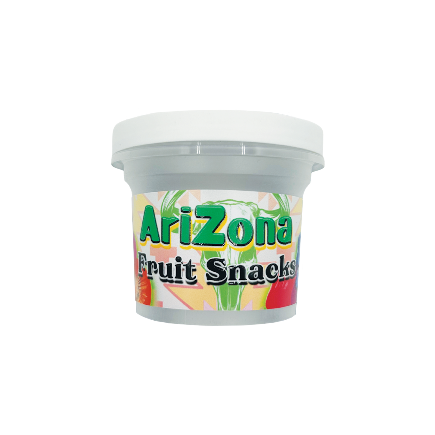 Arizona Fruit Snacks - Premade 3.5g–7g Plastic Ice Cream Pint