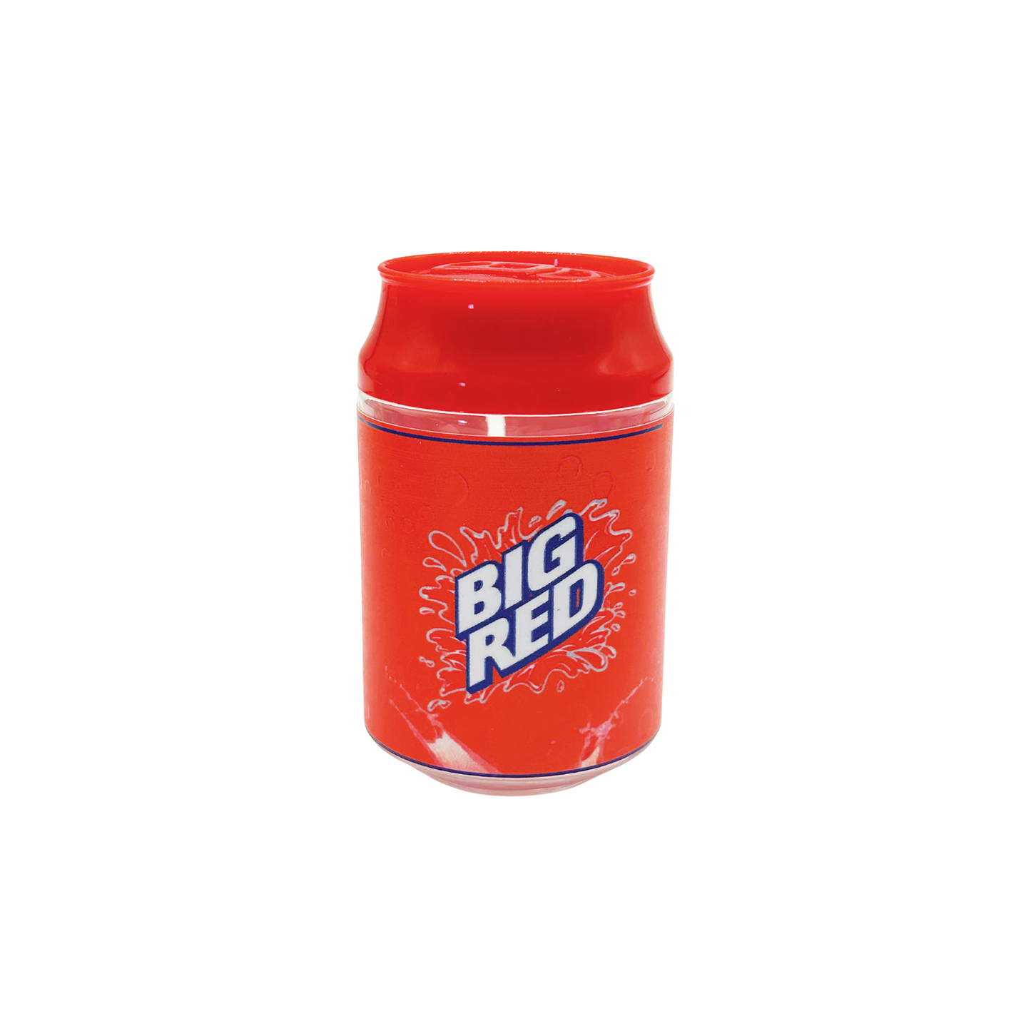 Big Red Soda Can - Premade 3.5g Plastic Soda Can Container