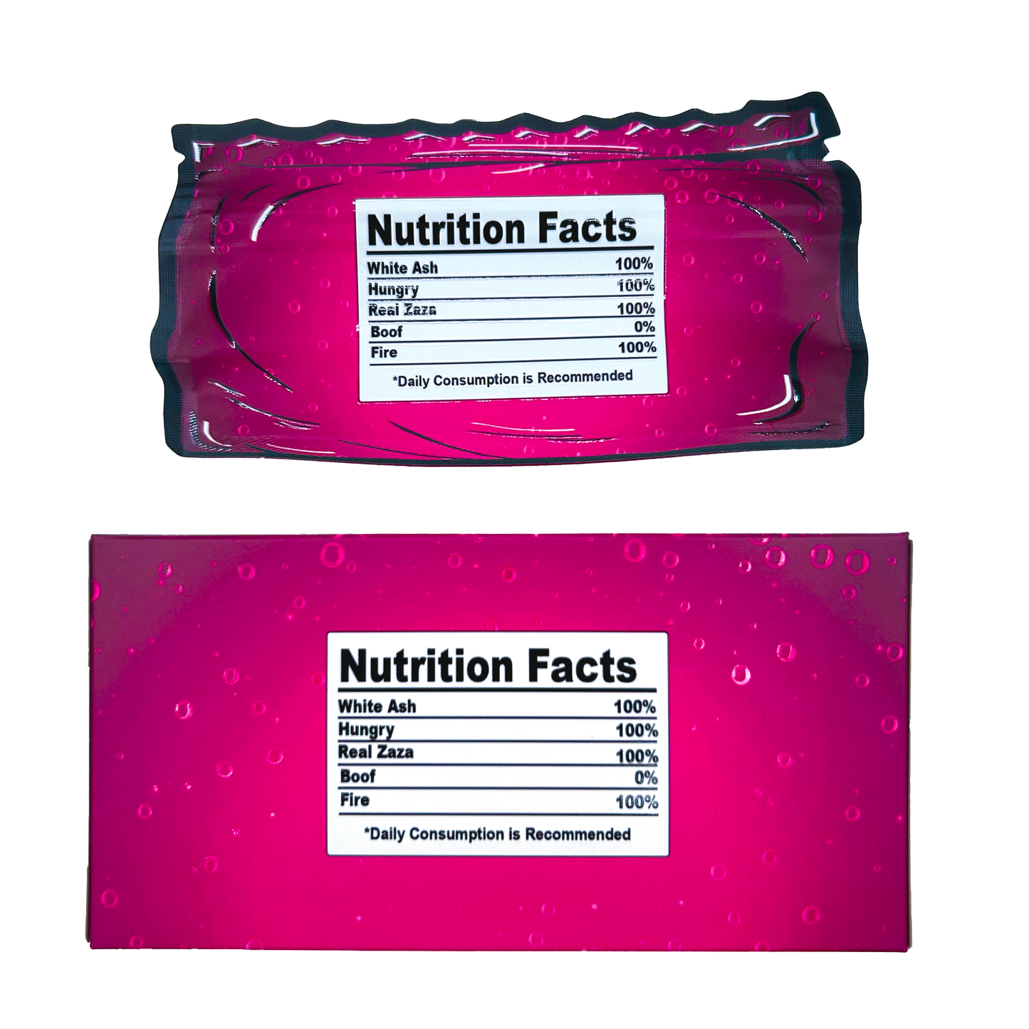 Bottle Capz - Premade 3.5g Box & Bag Combo