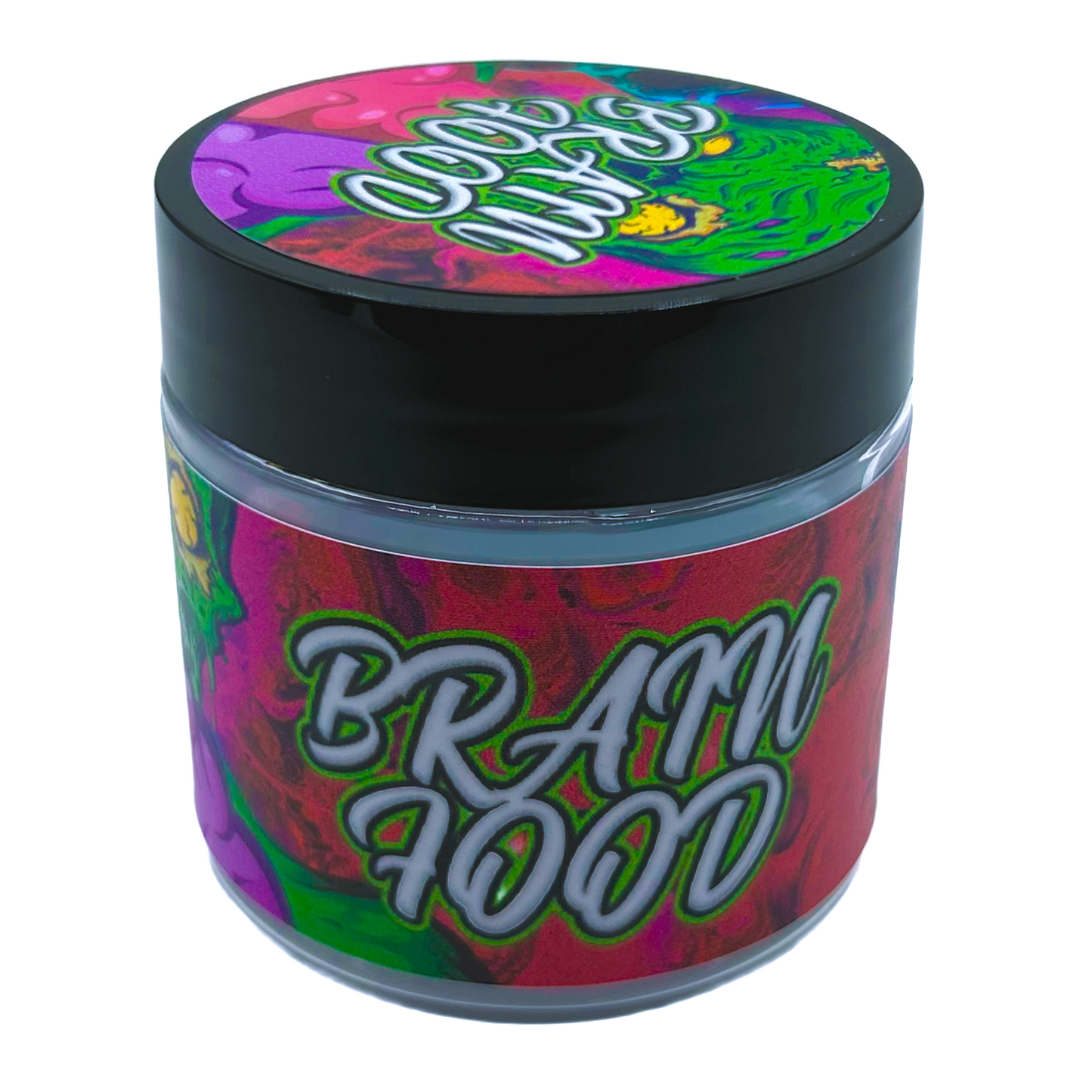 Brain Food Jar - Premade 3.5g Plastic Jar