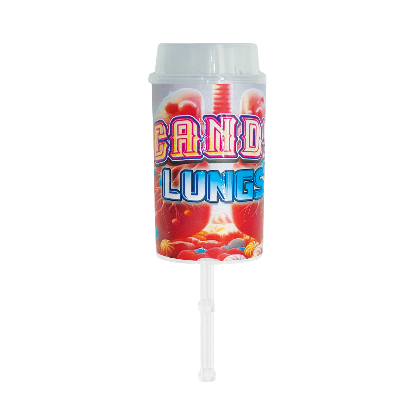 Candy Lungs Pushpop - Premade 3.5g Plastic Push Pop Container