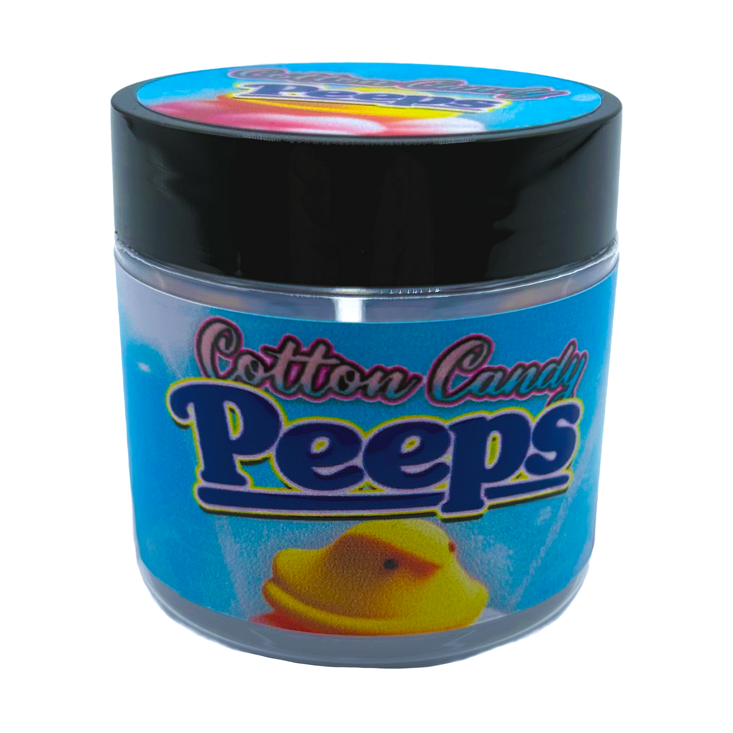 Cotton Candy Peeps - Premade 3.5g Plastic Jar