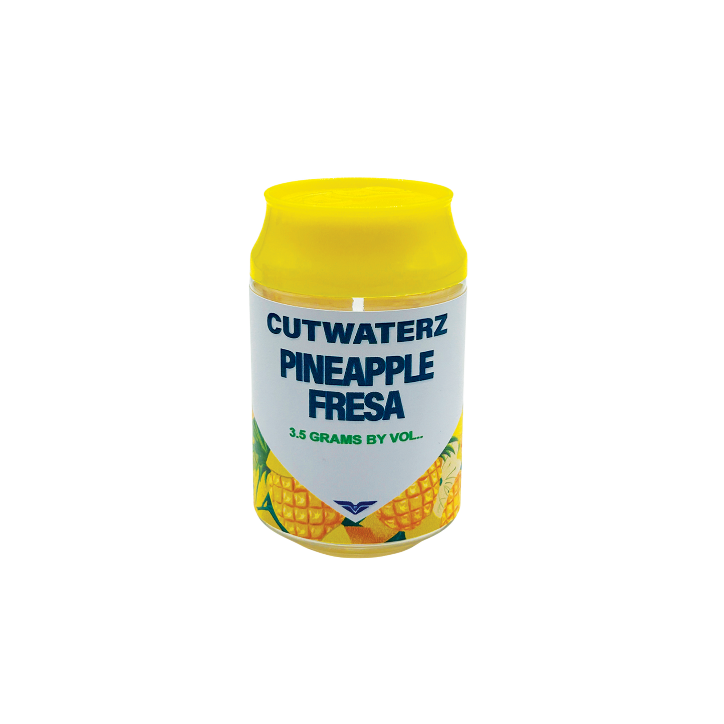 Cutwaterz Pineapple Fresa - Premade 3.5g Plastic Soda Can Container