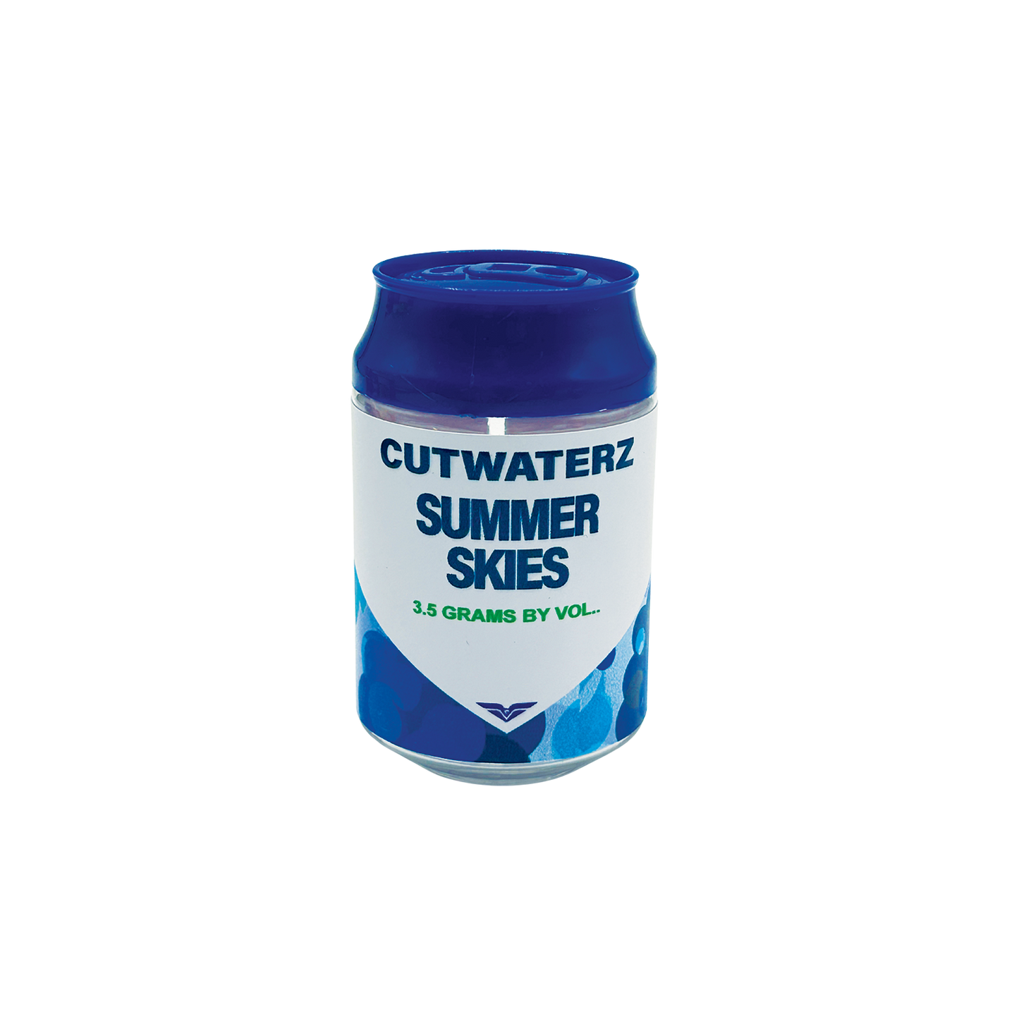 Cutwaterz Summer Skies - Premade 3.5g Plastic Soda Can Container