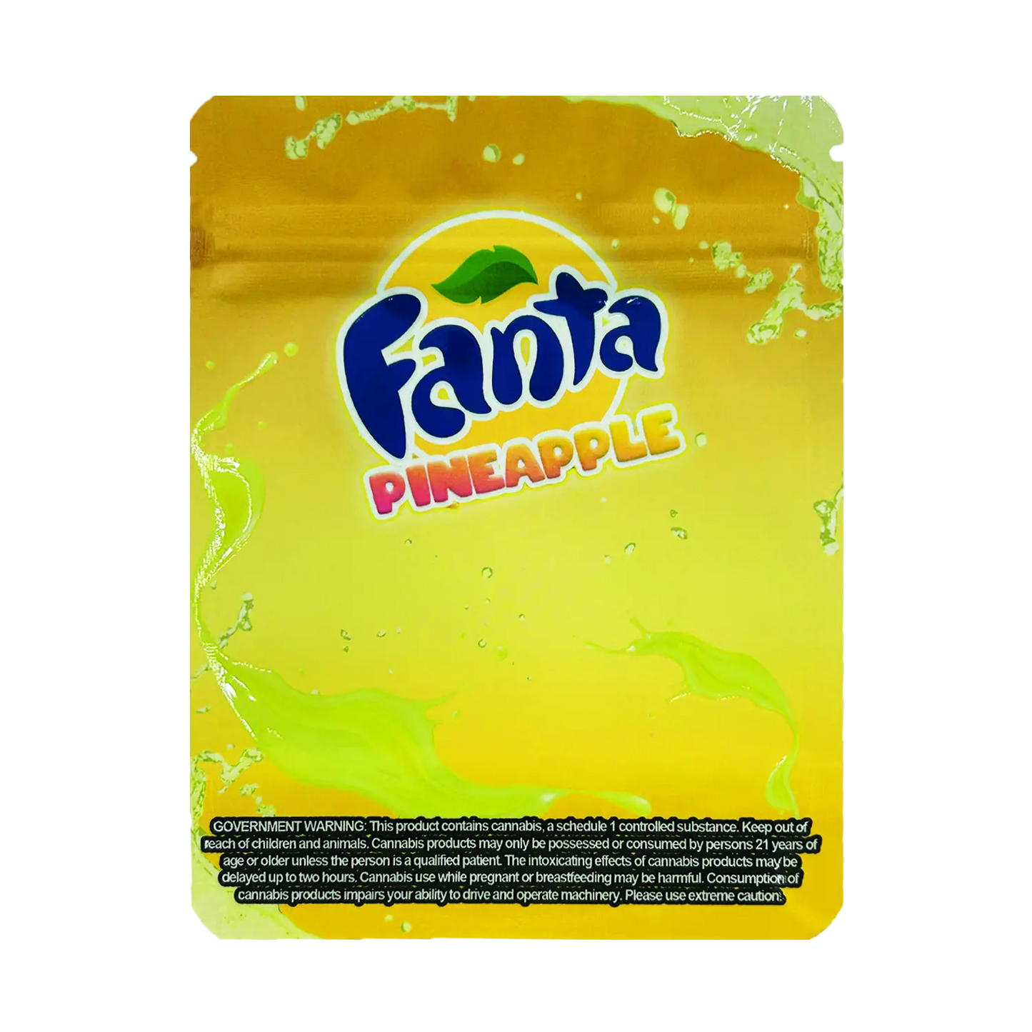 Fanta Pineapple – 3.5g Premade Mylar