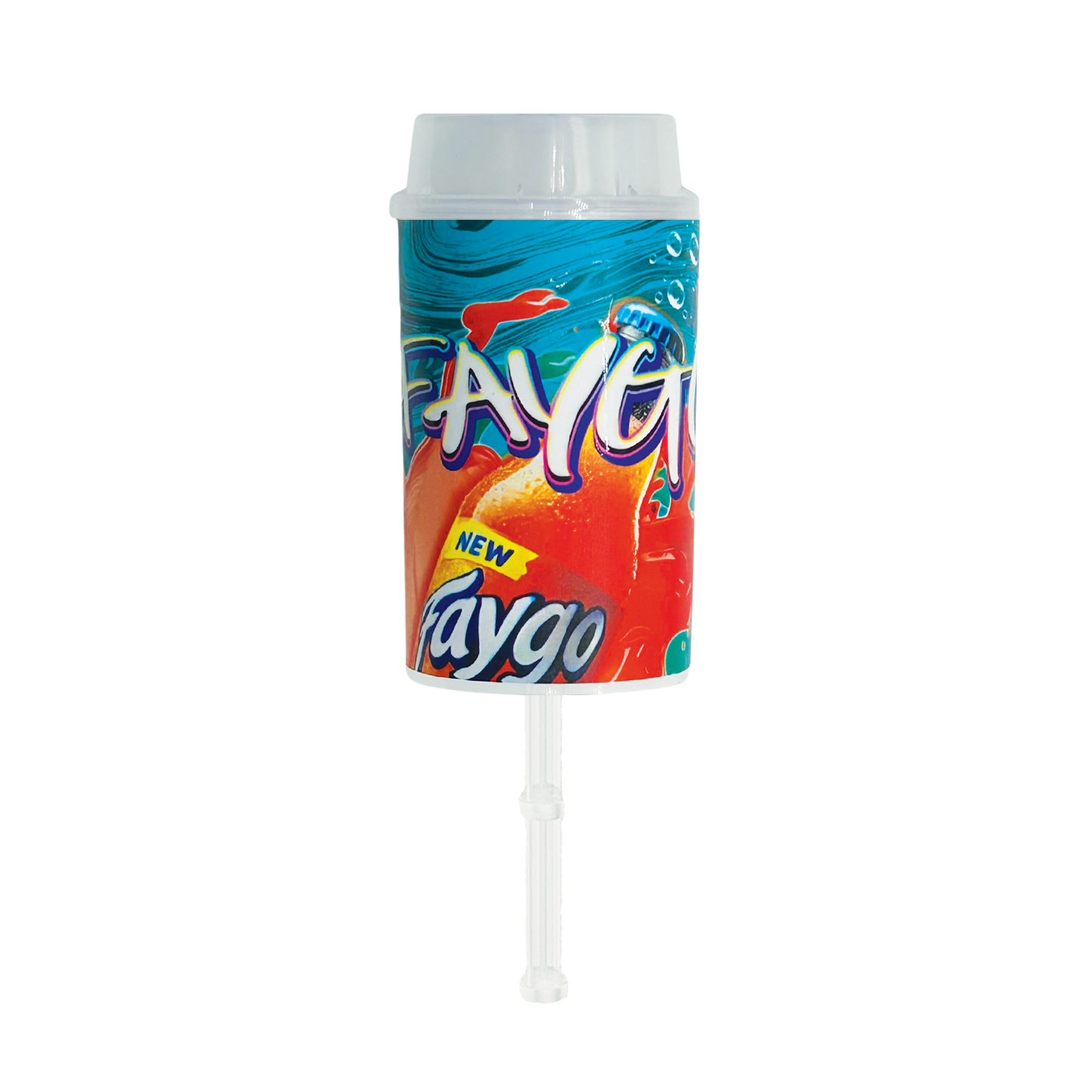 Faygo Pushpop - Premade 3.5g Plastic Push Pop Container