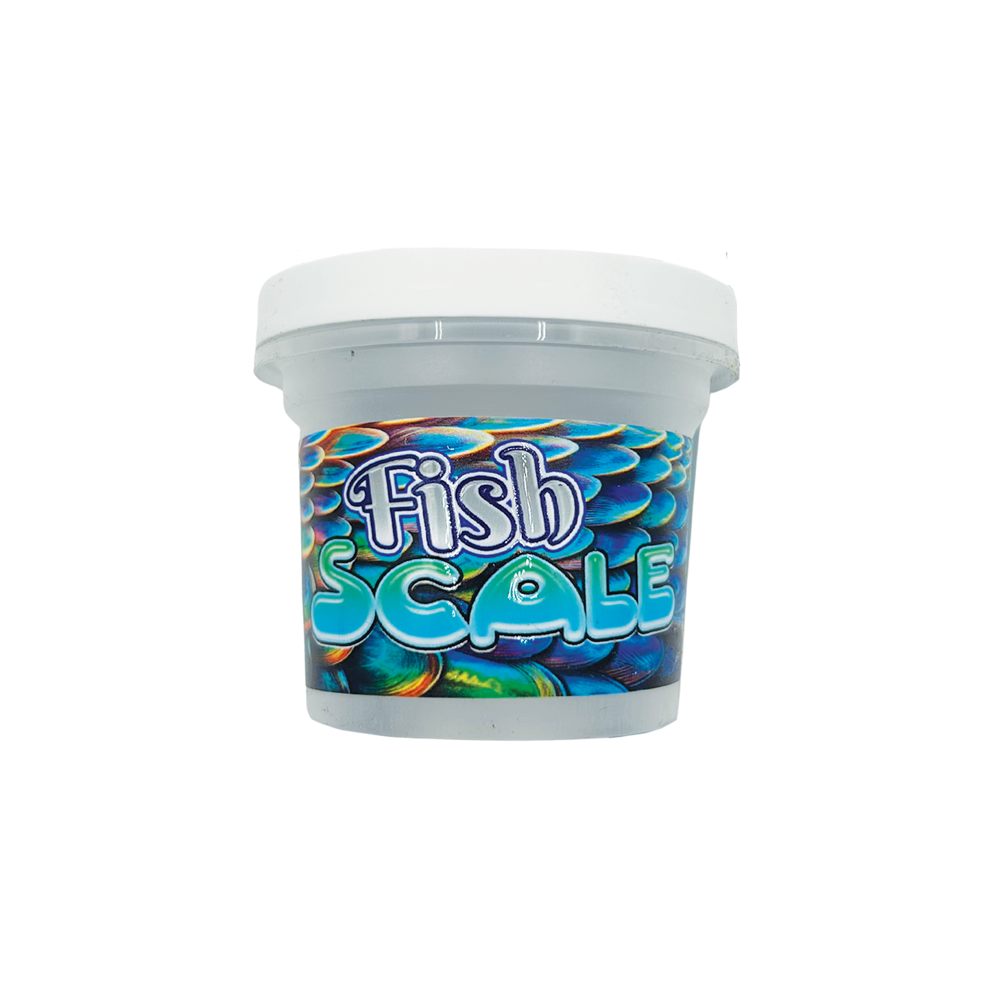 Fish Scale - Premade 3.5g–7g Plastic Ice Cream Pint