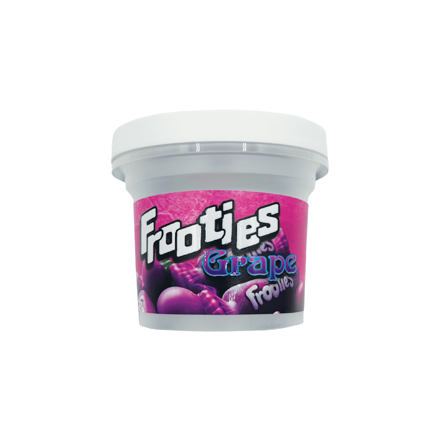 Frooties Grape - Premade 3.5g–7g Plastic Ice Cream Pint
