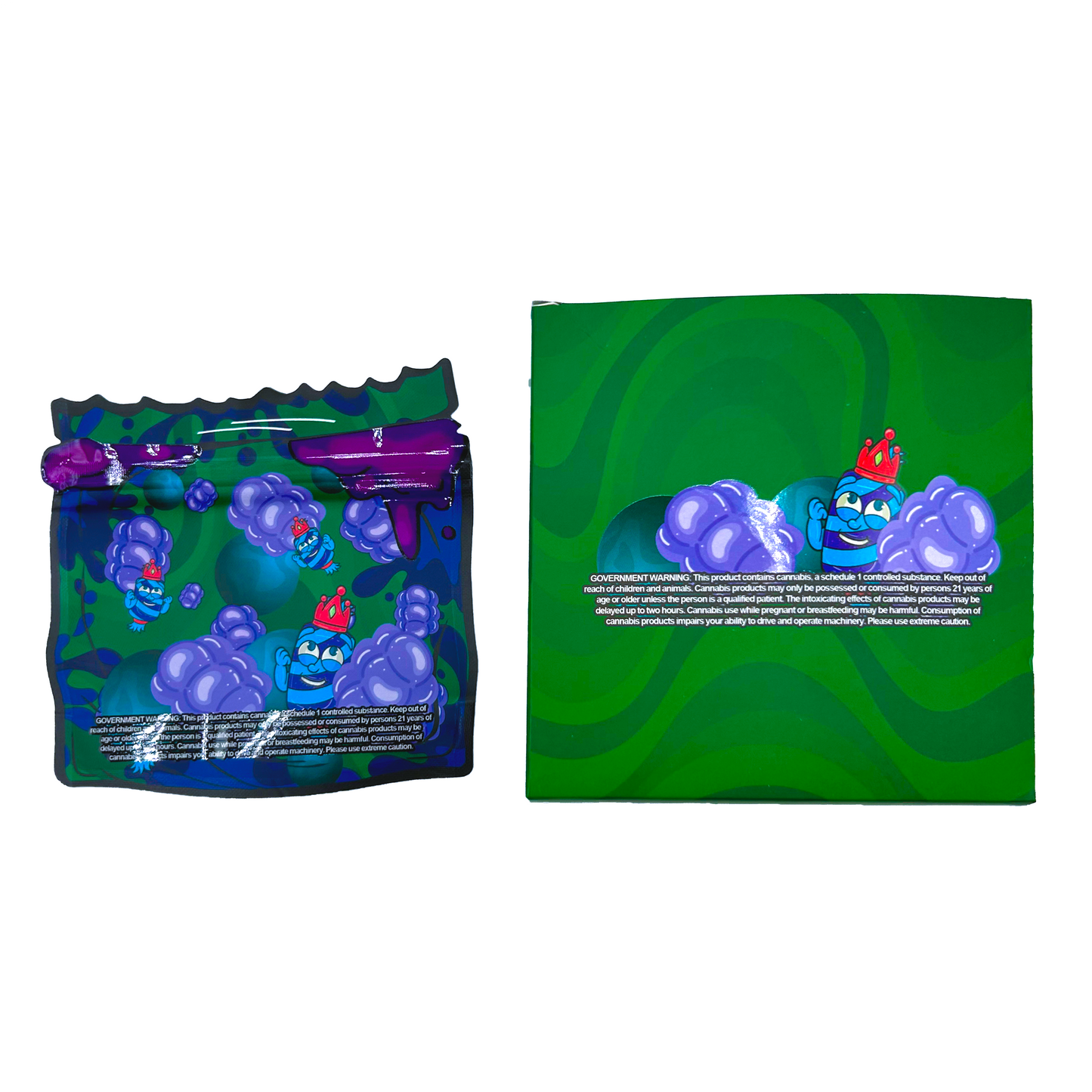 Jolly Rancher Space Candy - Premade 3.5g Box & Bag Combo