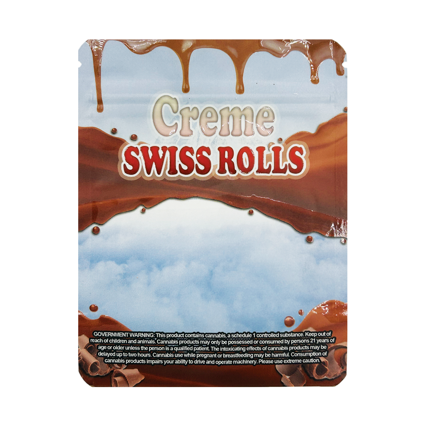 Lil Debbiez Creme Swiss Rolls – 3.5g Premade Mylar