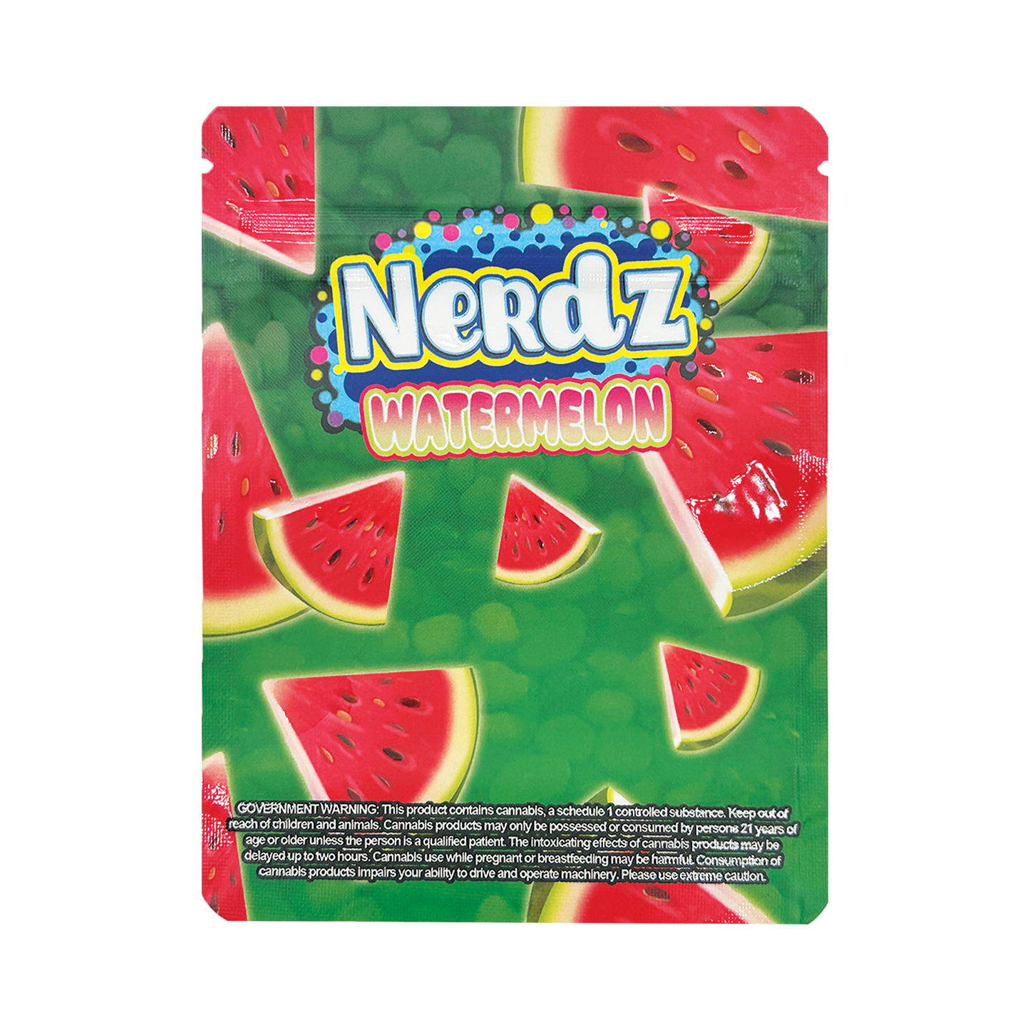 Nerdz Watermelon – 3.5g Premade Mylar