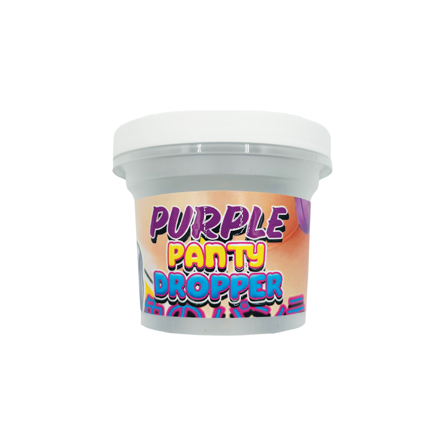 Purple Panty Dropper - Premade 3.5g–7g Plastic Ice Cream Pint