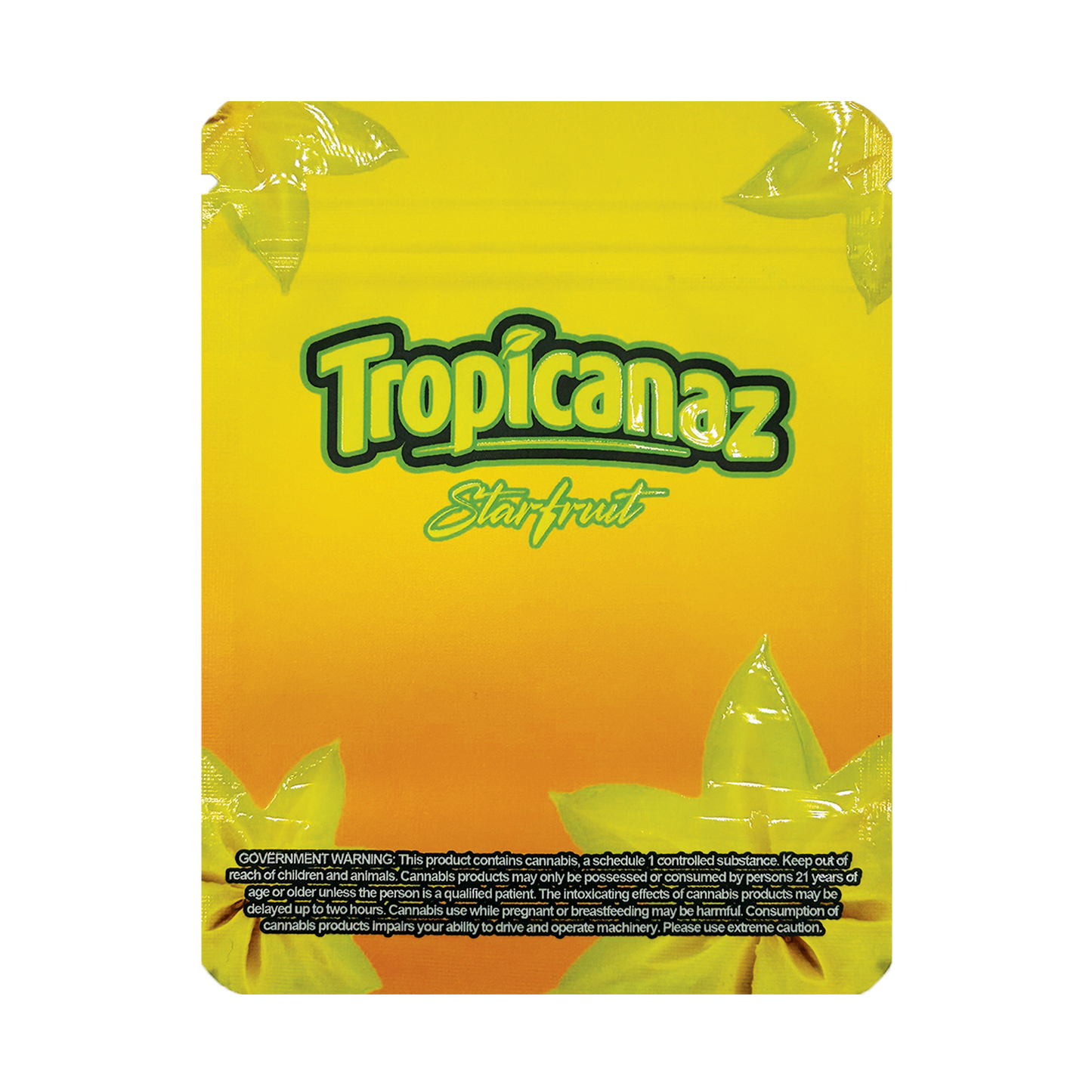 Tropicanaz Starfruit – 3.5g Premade Mylar