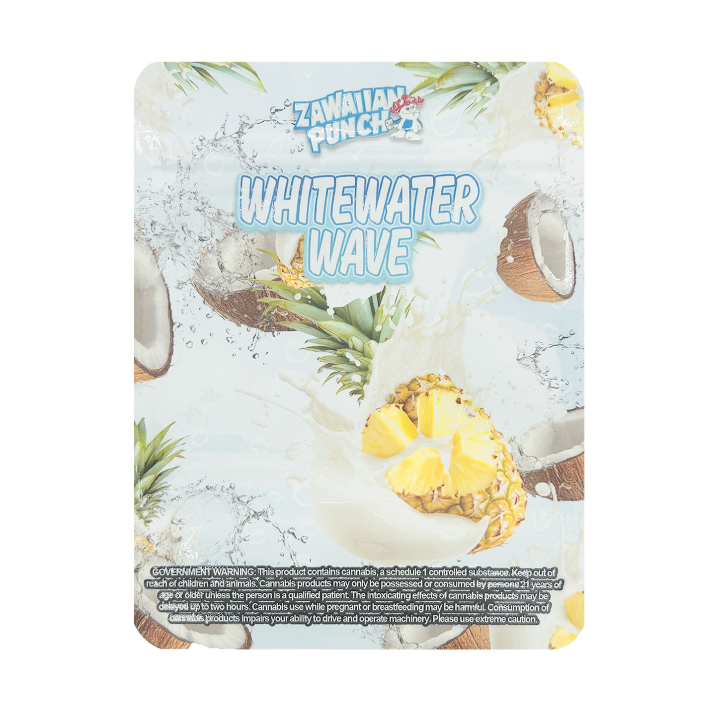Zawaiian Punch Whitewater Wave – 3.5g Premade Mylar