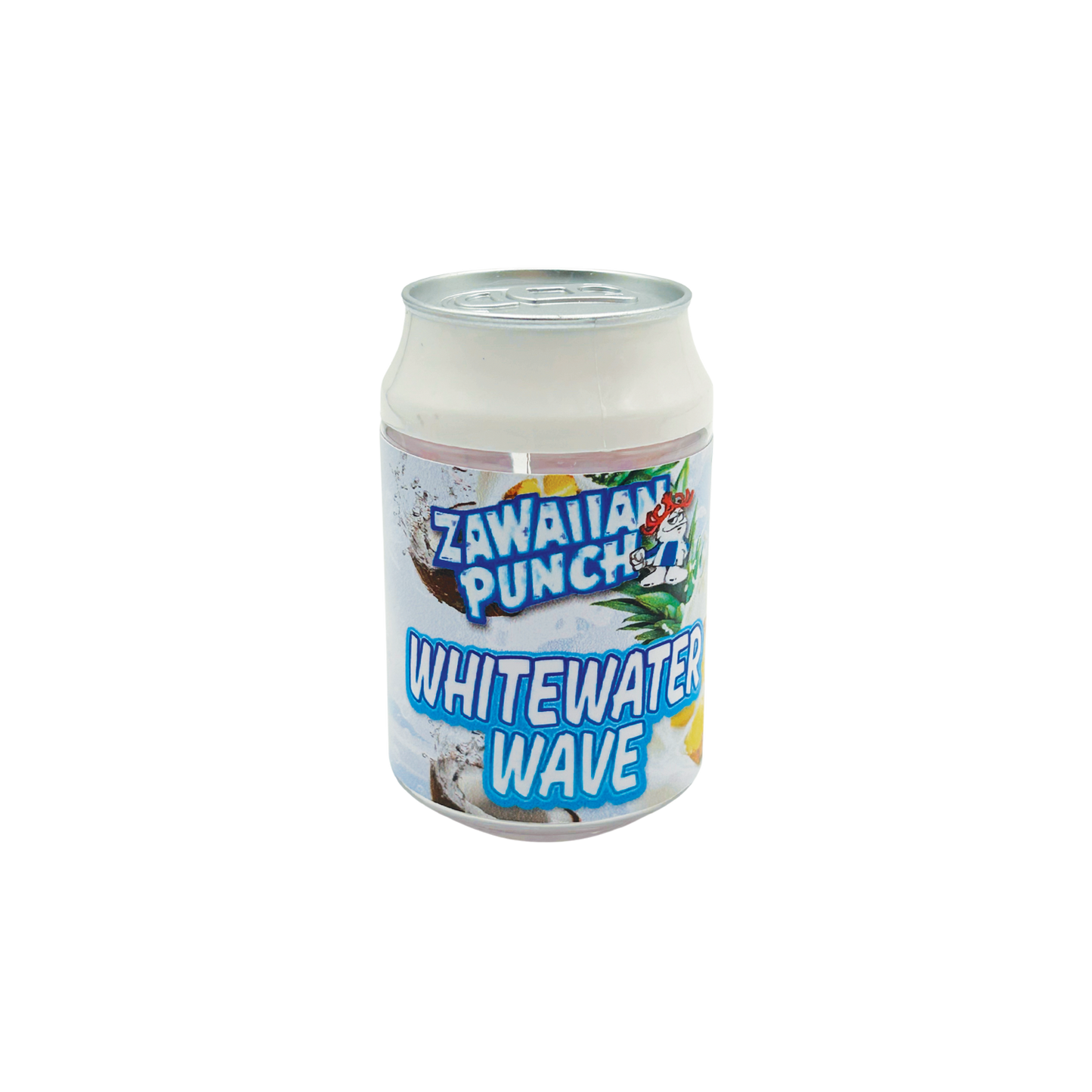 Zawaiian Punch Whitewater Wave - Premade 3.5g Plastic Soda Can Container