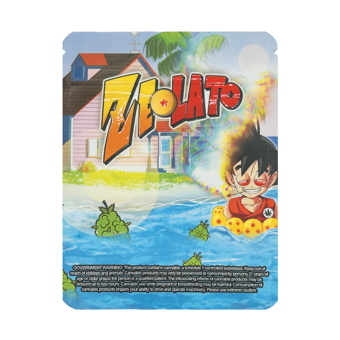 Zelato Back – 3.5g Premade Mylar