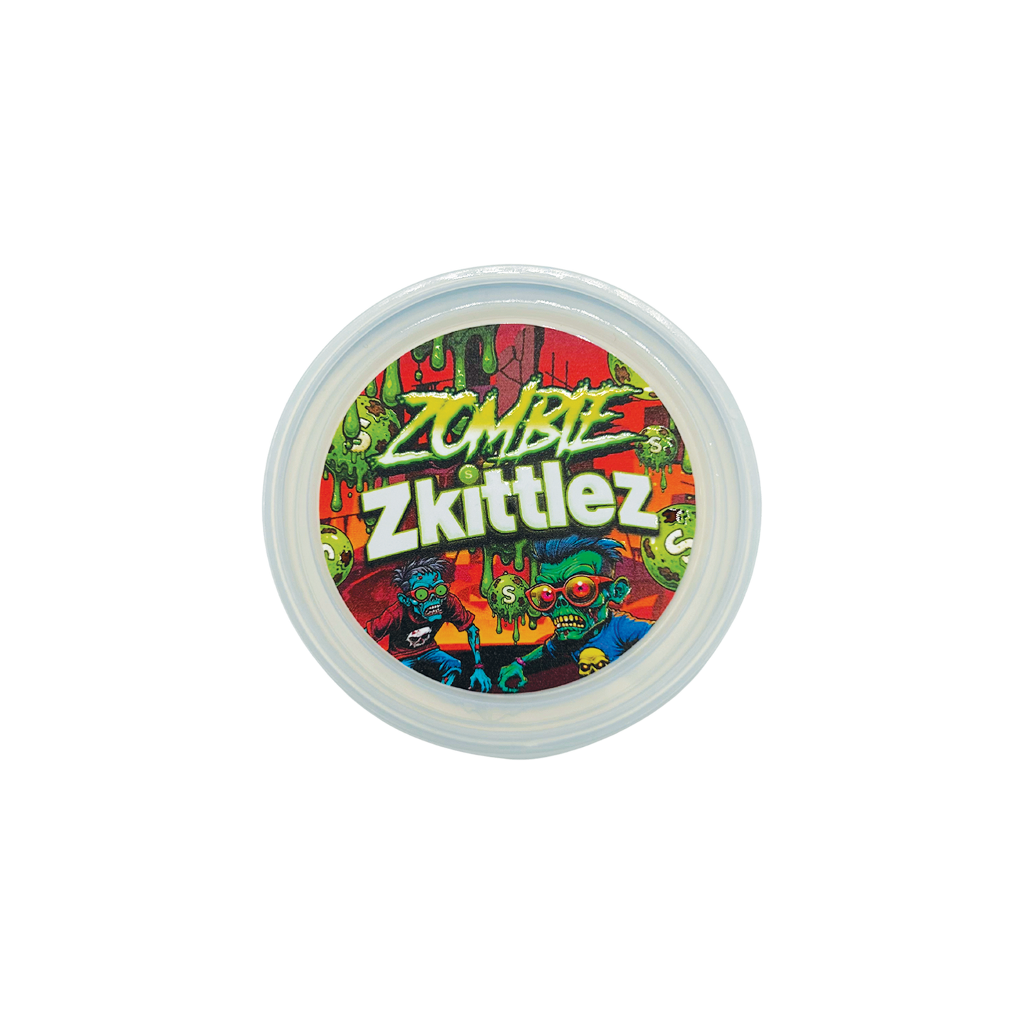 Zombie Zkittles - Premade 3.5g Tuna Can Container