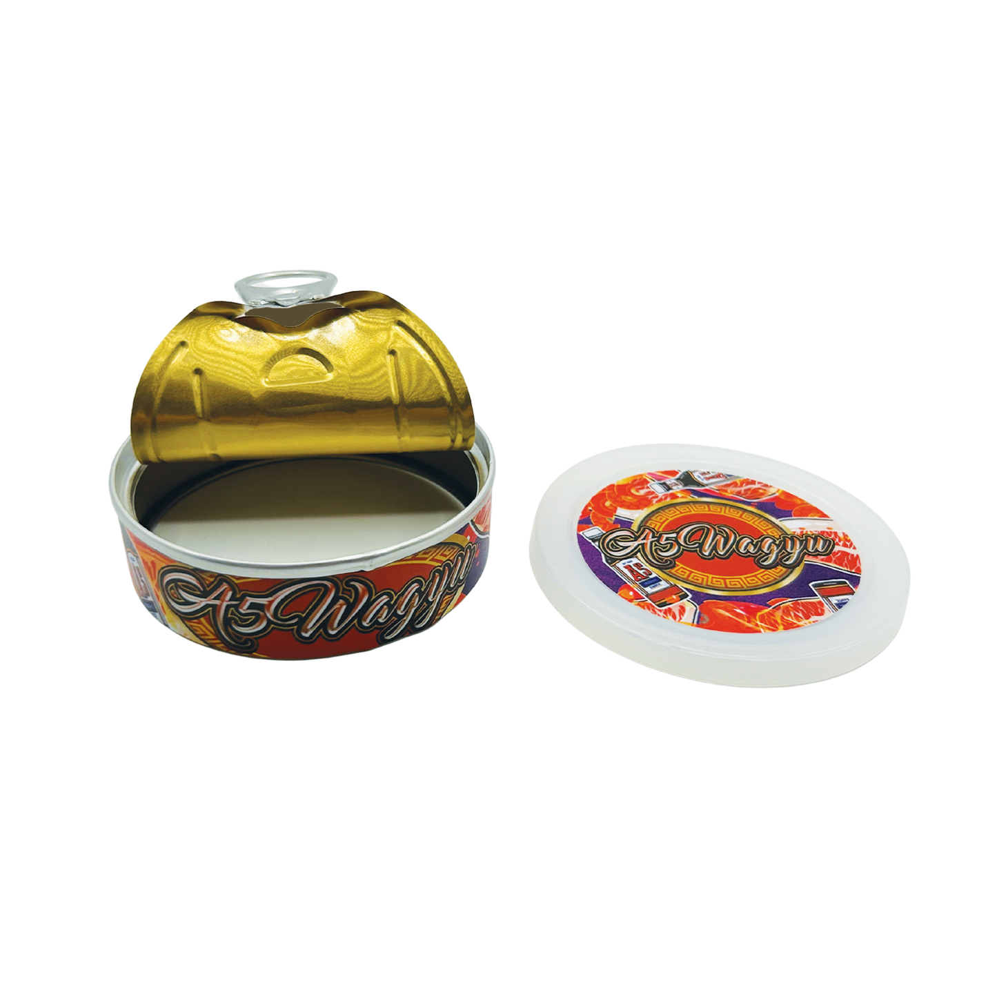 A5 Wagyu - Premade 3.5g Tuna Can Container