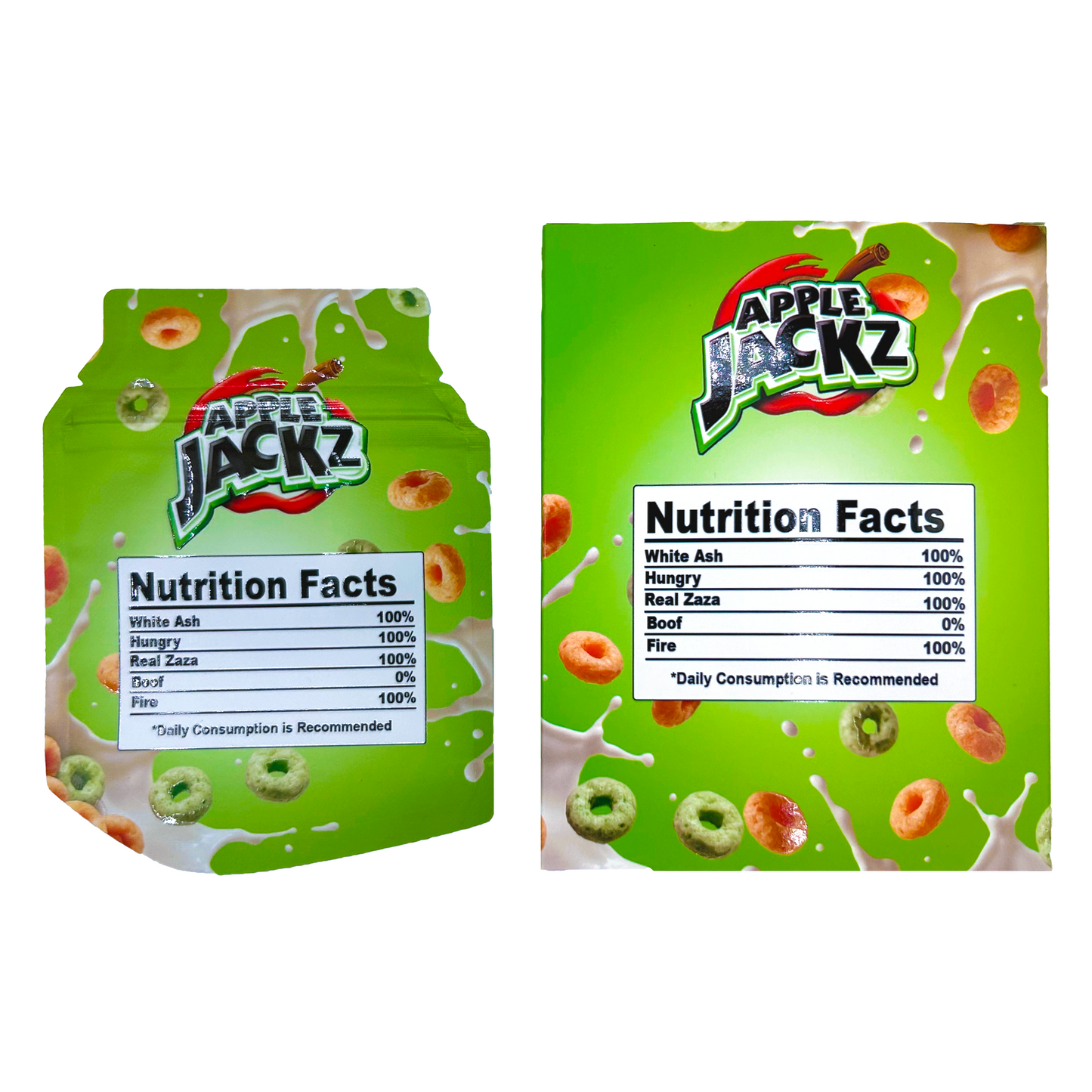 Apple Jackz - Premade 3.5g Box & Bag Combo