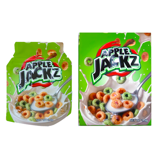 Apple Jackz - Premade 3.5g Box & Bag Combo
