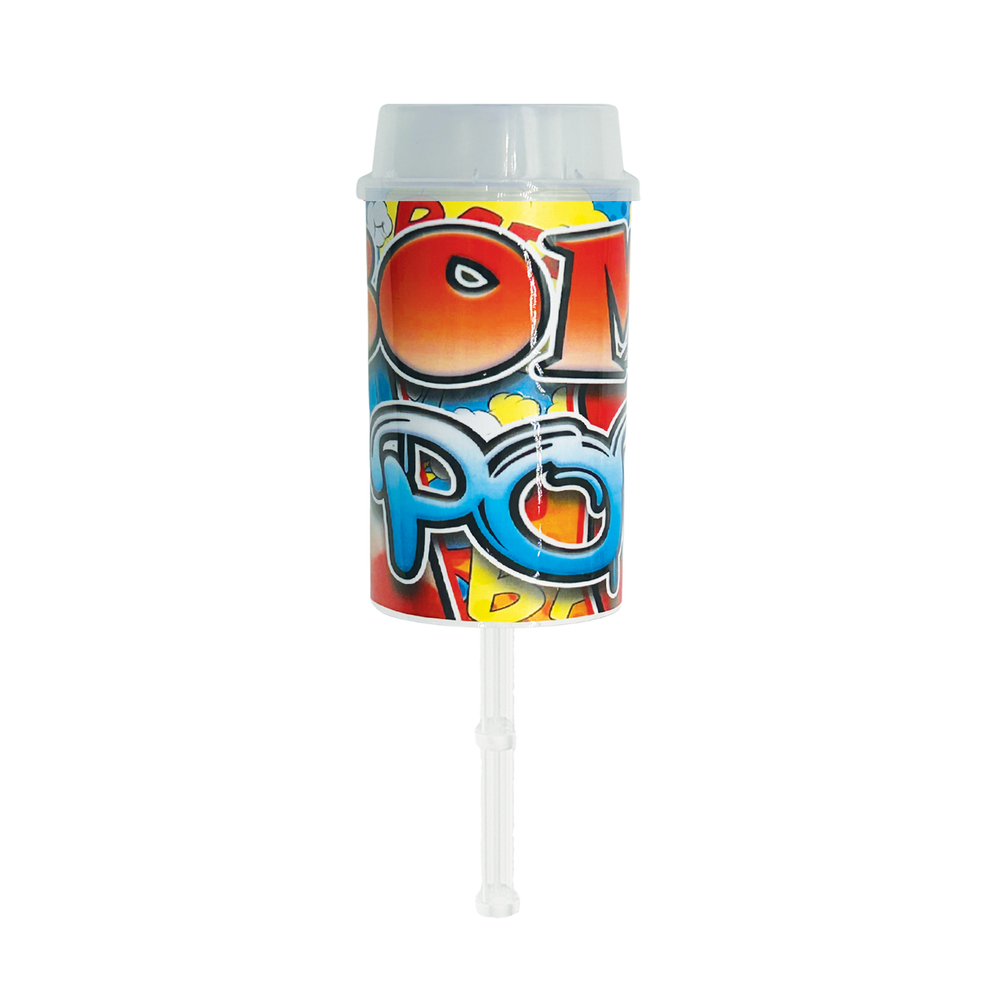 Bomb Pop Pushpop - Premade 3.5g Plastic Push Pop Container