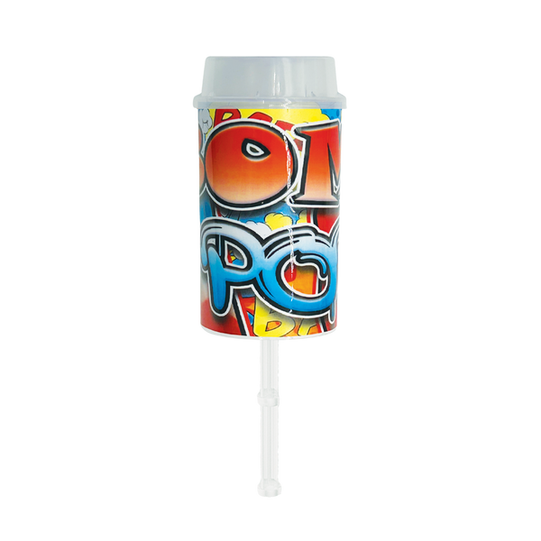 Bomb Pop Pushpop - Premade 3.5g Plastic Push Pop Container