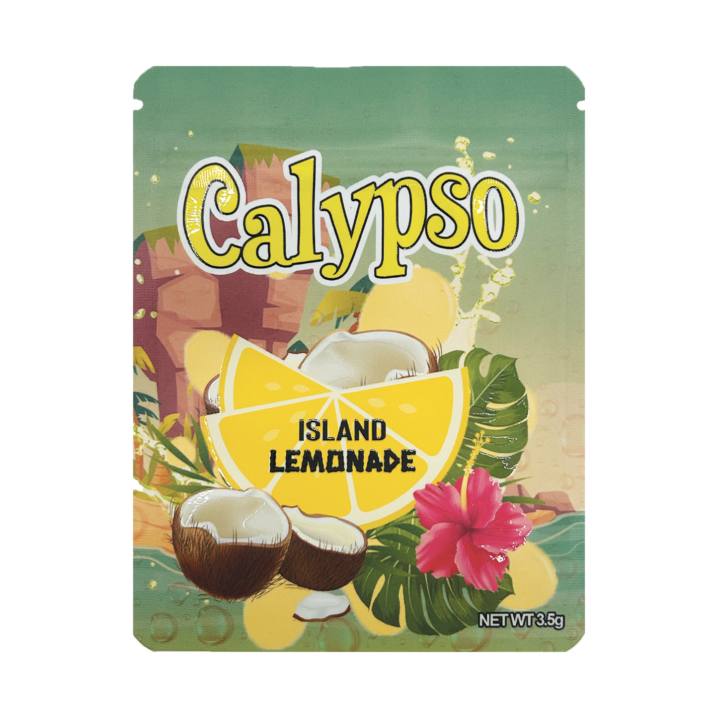 Calypso Island  – 3.5g Premade Mylar Bag