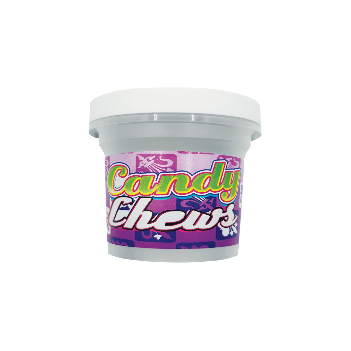 Candy Chews - Premade 3.5g–7g Plastic Ice Cream Pint