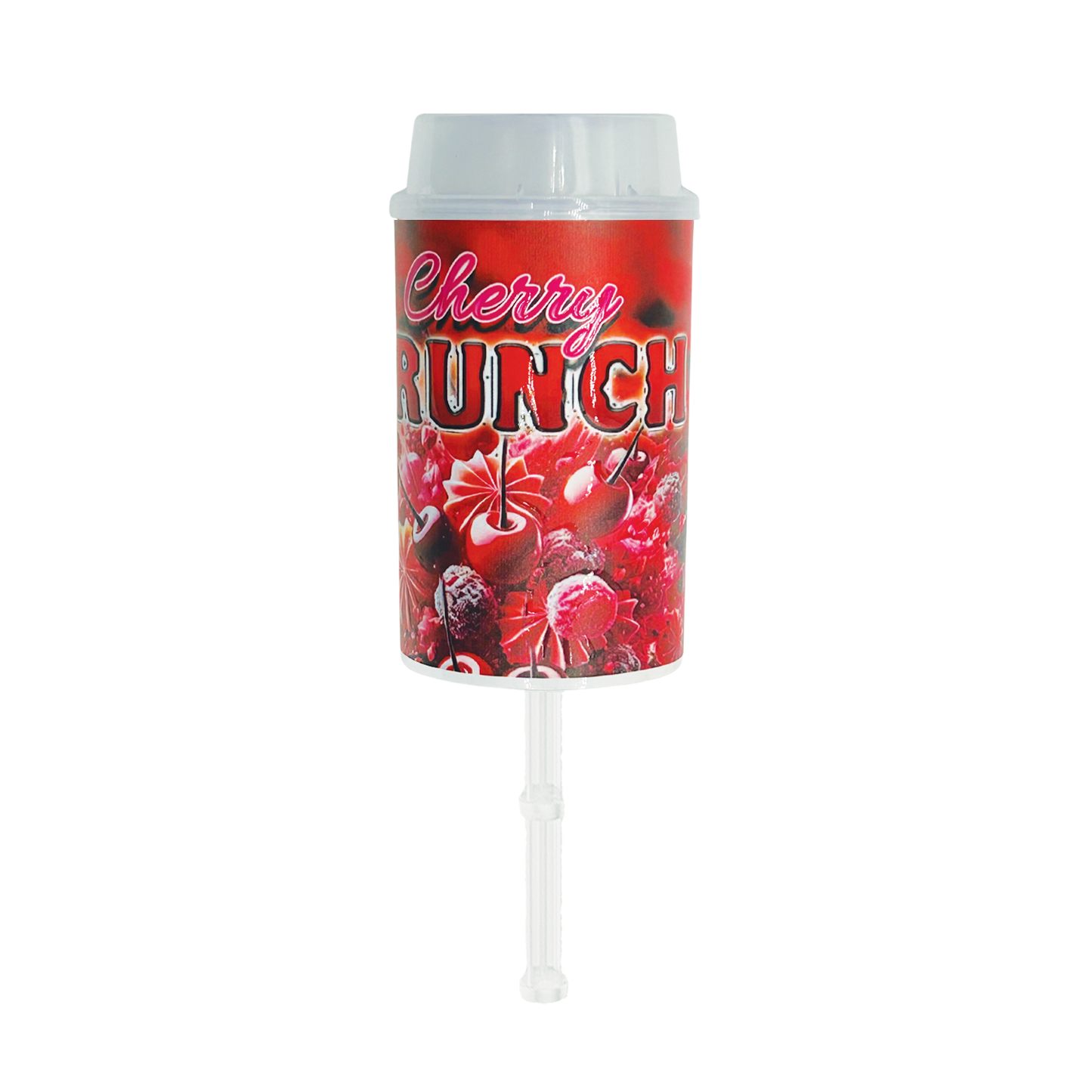 Cherry Crunch - Premade 3.5g Plastic Push Pop Container