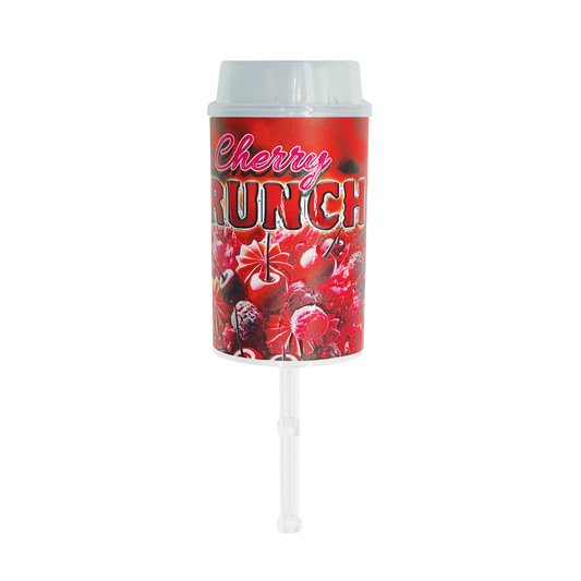 Cherry Crunch - Premade 3.5g Plastic Push Pop Container
