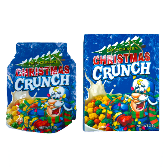Christmas Crunch - Premade 3.5g Box & Bag Combo