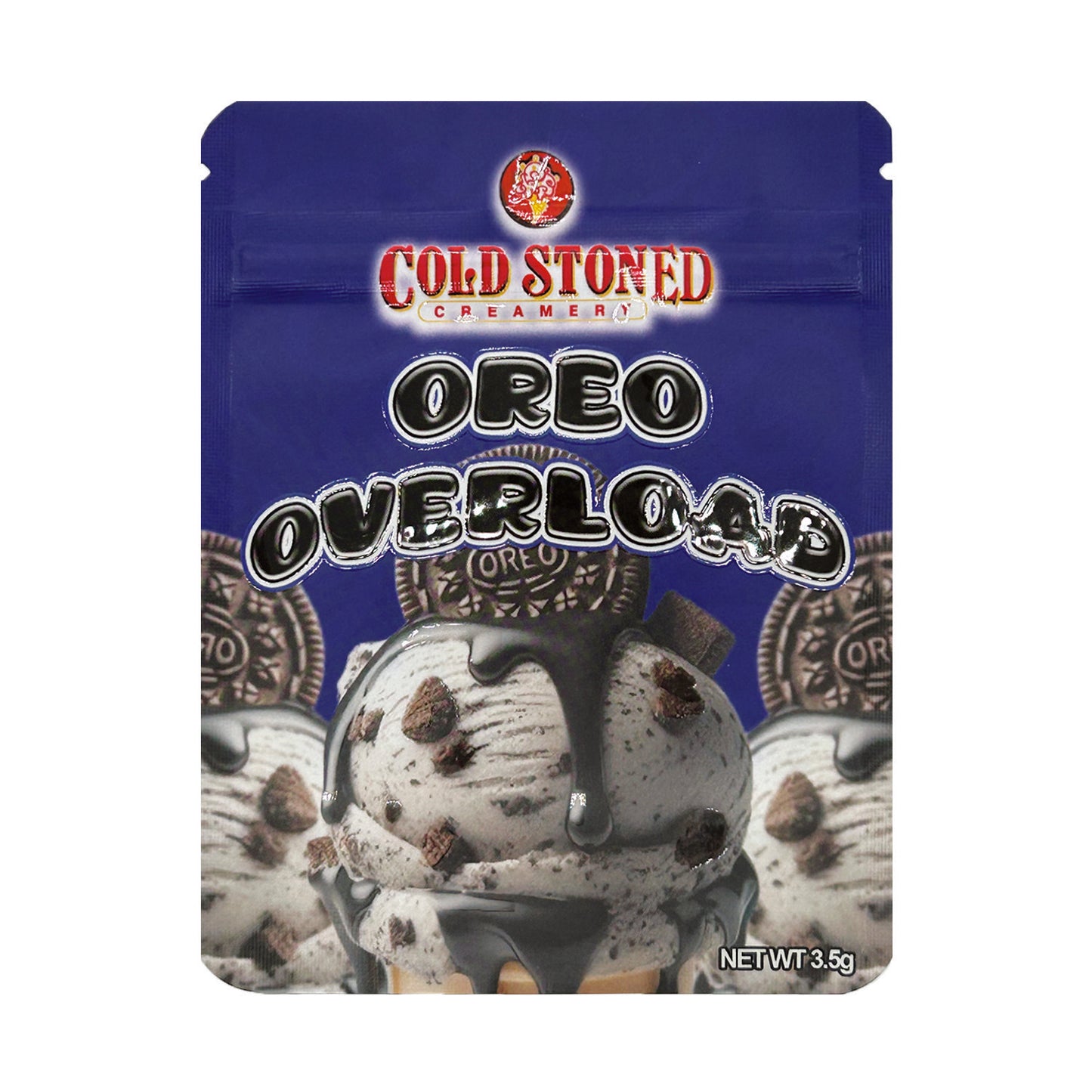 Coldstoned Oreo – 3.5g Premade Mylar Bag