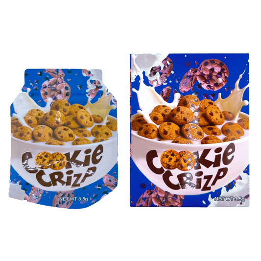 Cookie Crispz - Premade 3.5g Box & Bag Combo