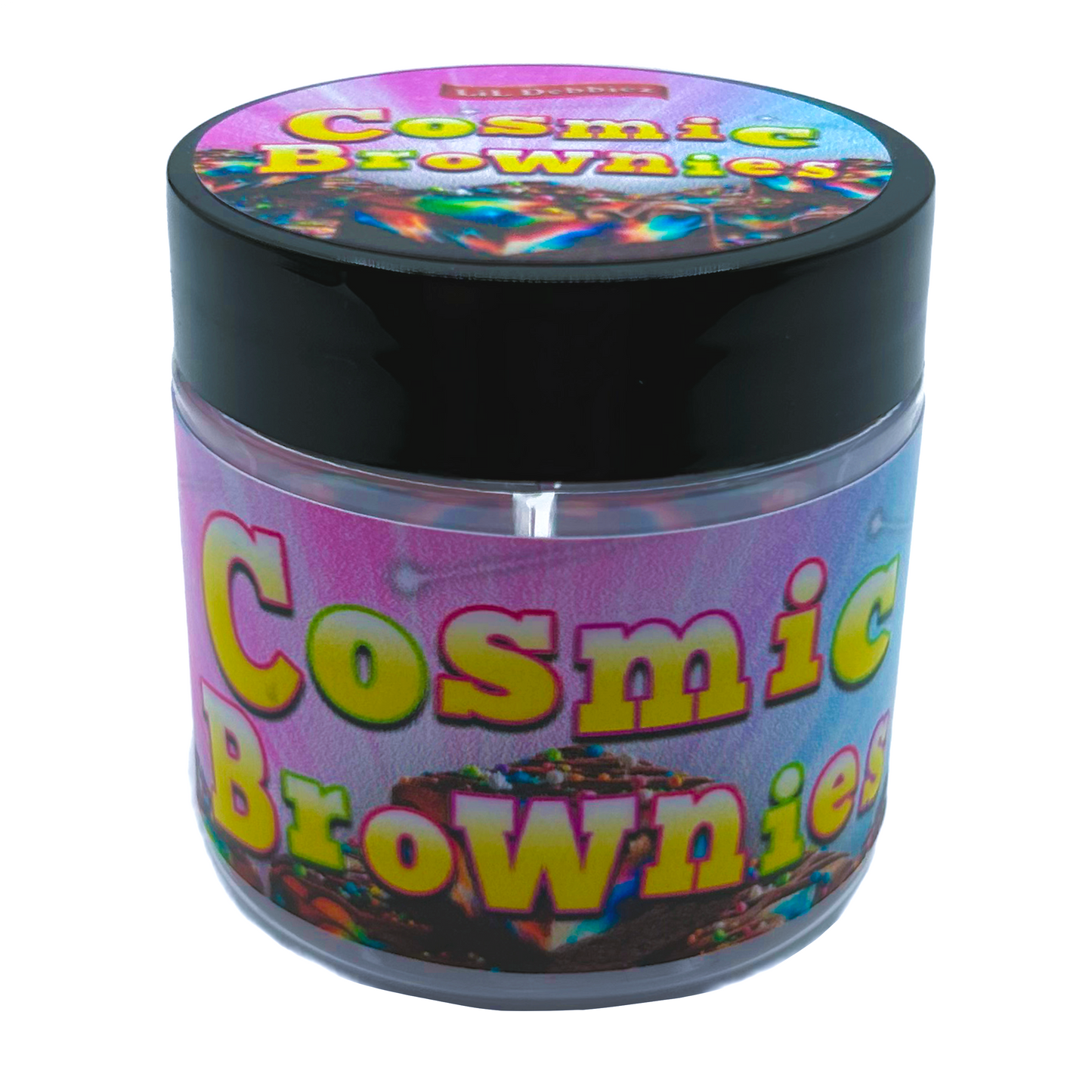 Cosmic Brownies - Premade 3.5g Plastic Jar