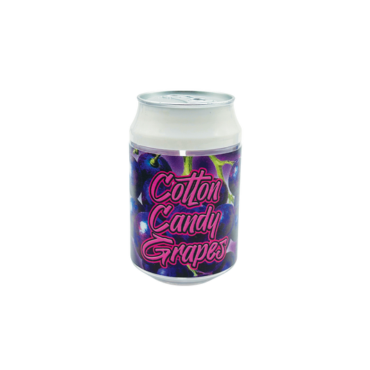 Cotton Candy Grapes - Premade 3.5g Plastic Soda Can Container