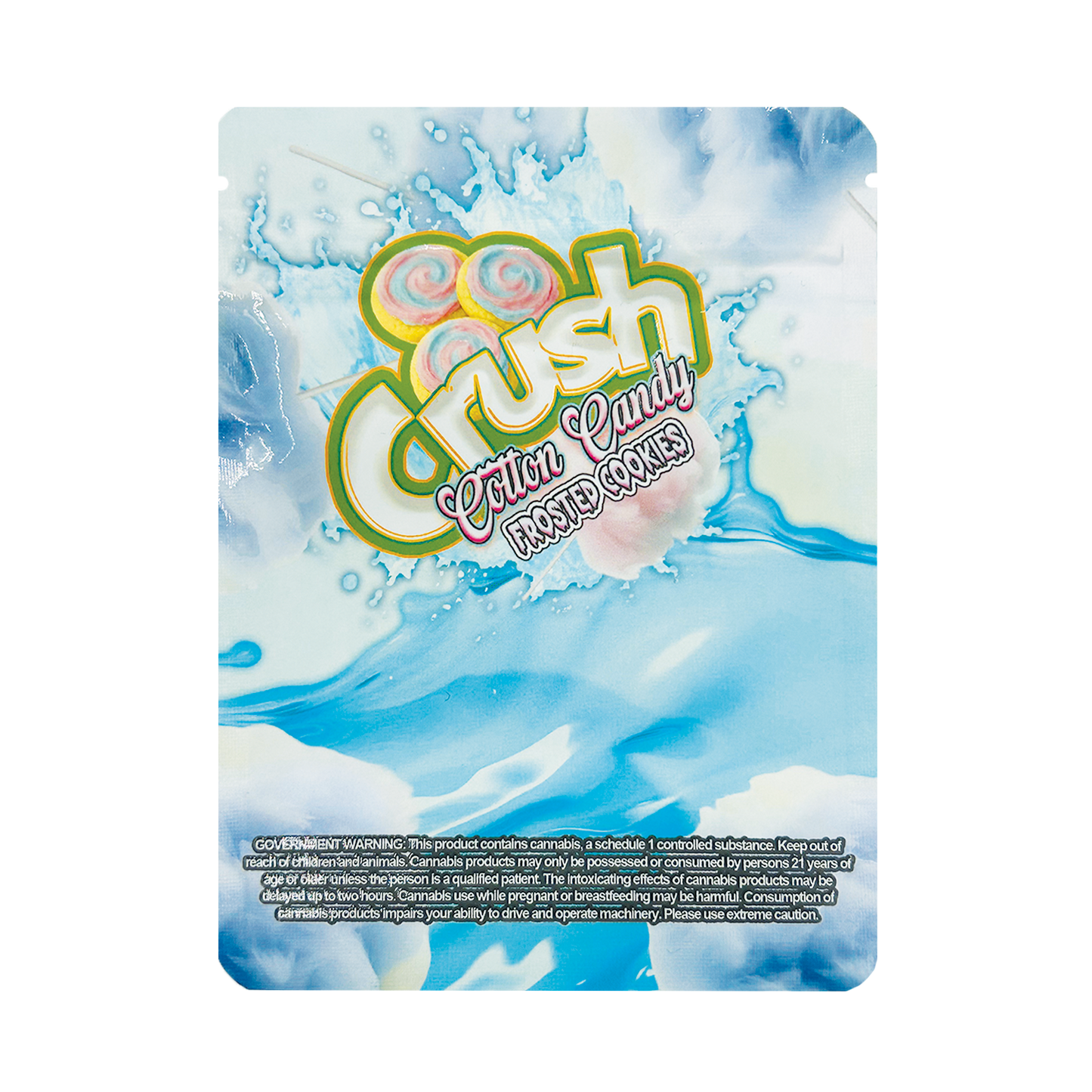 Crush Cotton Candy – 3.5g Premade Mylar Bag