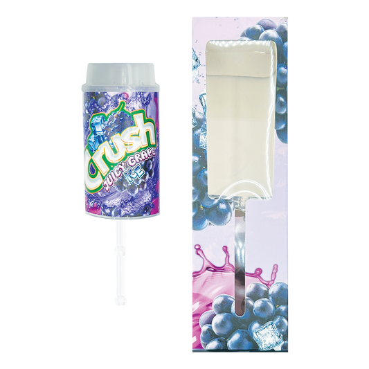 Crush Juicy Grape - Premade 3.5g Push Pop & Matching Box Combo