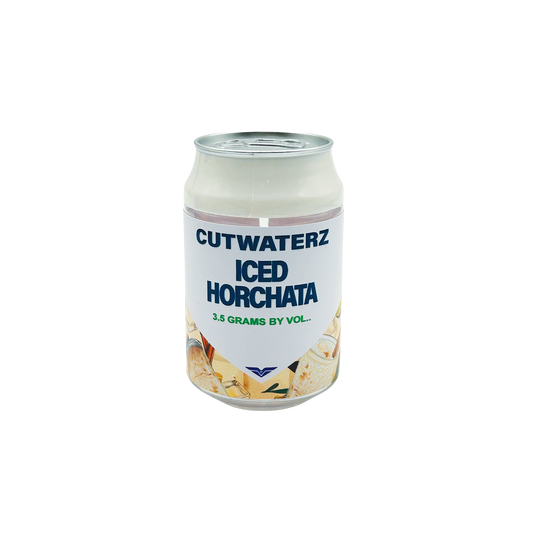 Cutwaterz Iced Horchata - Premade 3.5g Plastic Soda Can Container