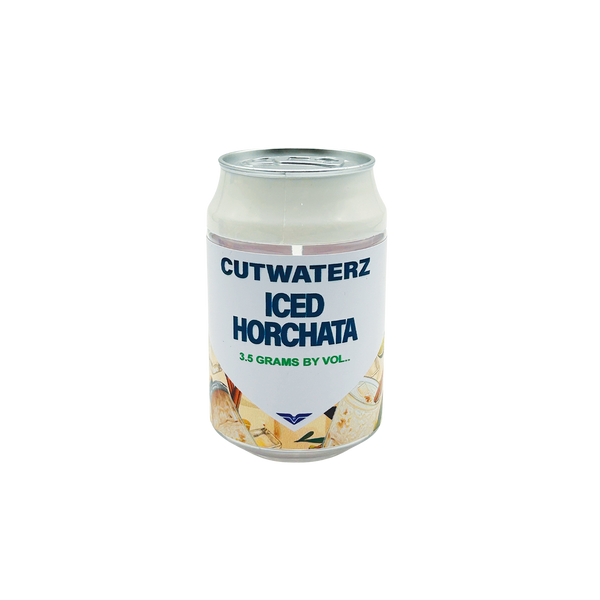 Cutwaterz Iced Horchata - Premade 3.5g Plastic Soda Can Container