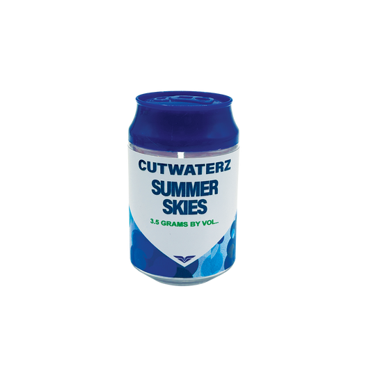 Cutwaterz Summer Skies - Premade 3.5g Plastic Soda Can Container