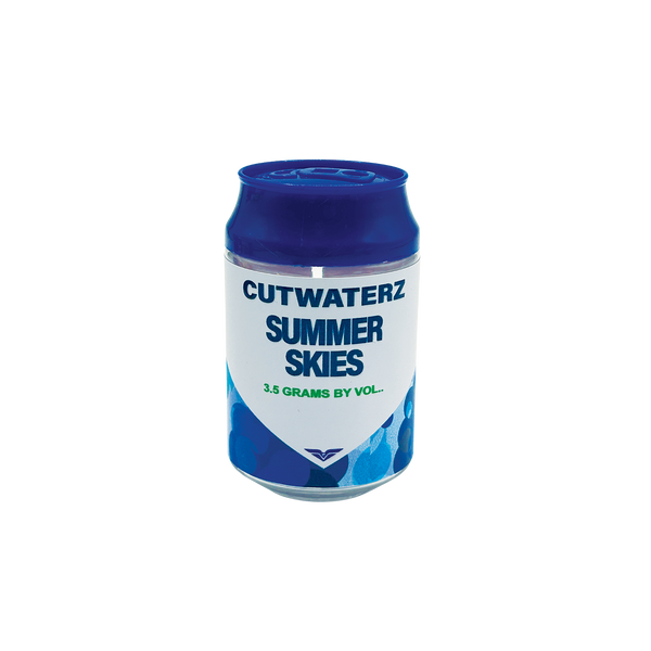 Cutwaterz Summer Skies - Premade 3.5g Plastic Soda Can Container