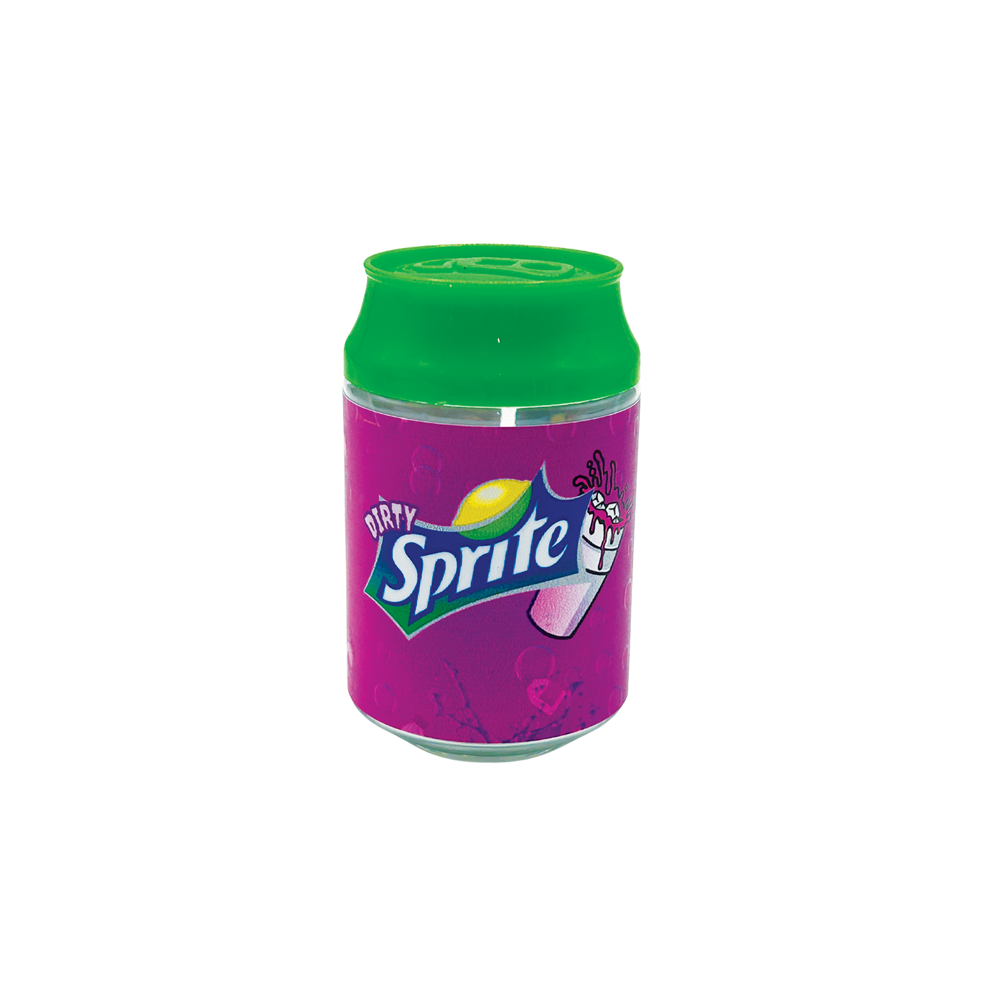 Dirty Sprite - Premade 3.5g Plastic Soda Can Container