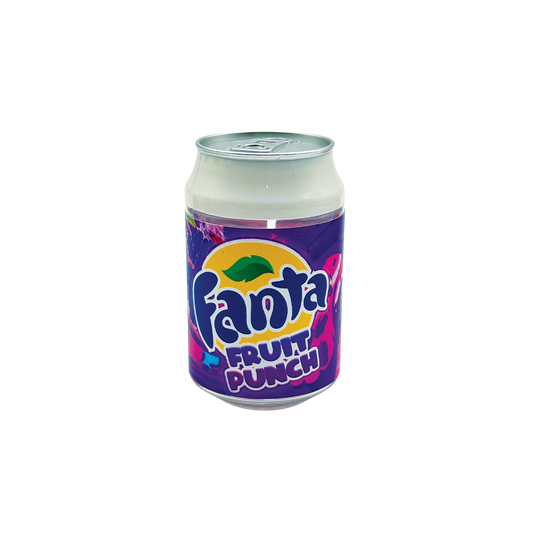 Fanta Fruit Punch - Premade 3.5g Plastic Soda Can Container