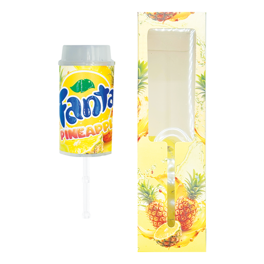 Fanta Pineapple - Premade 3.5g Push Pop & Matching Box Combo