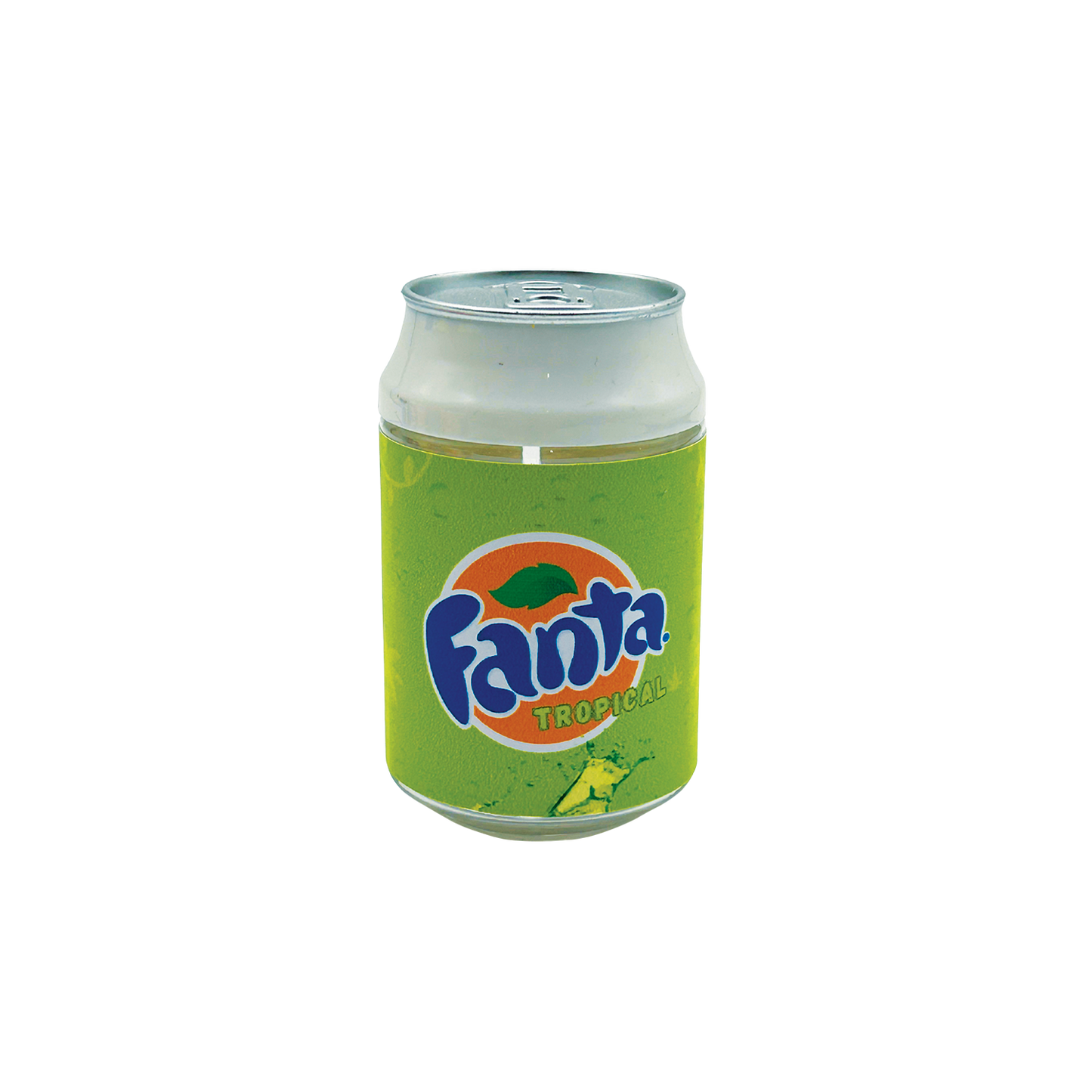 Fanta Tropical - Premade 3.5g Plastic Soda Can Container