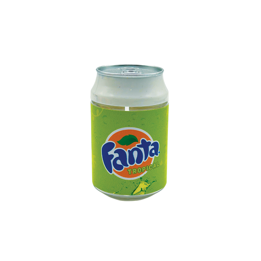 Fanta Tropical - Premade 3.5g Plastic Soda Can Container