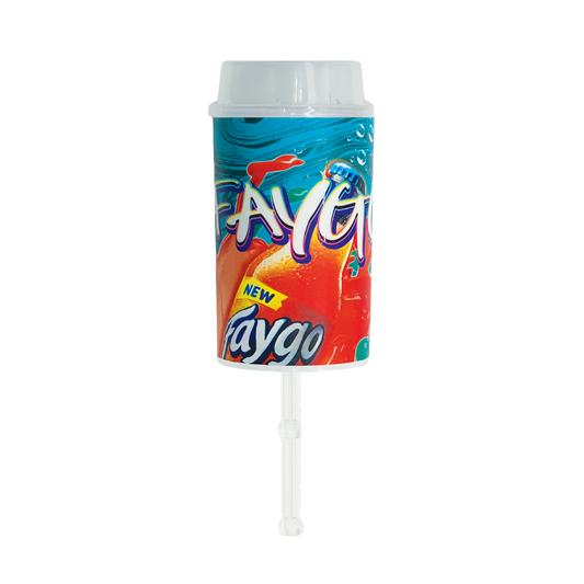 Faygo Pushpop - Premade 3.5g Plastic Push Pop Container