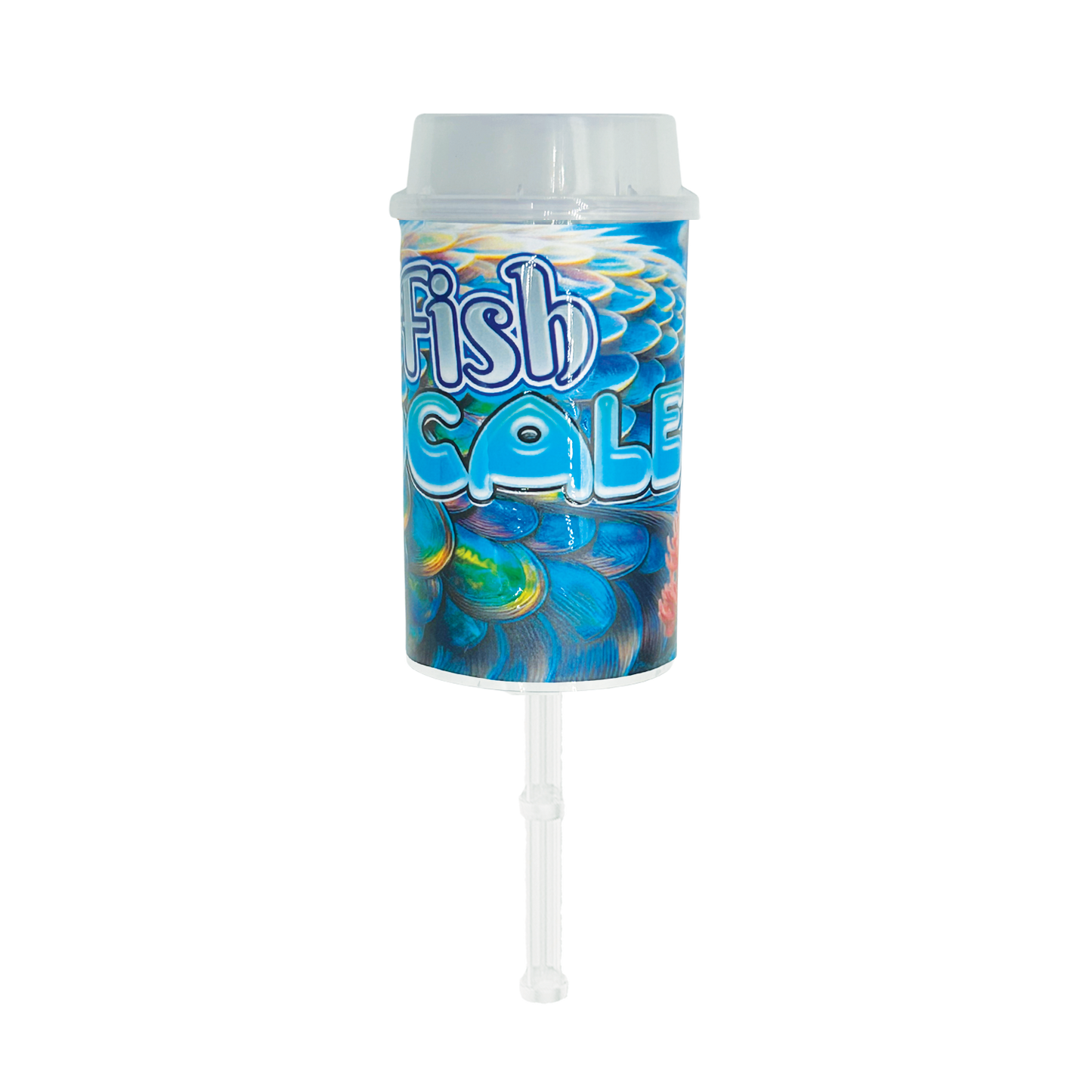 Fish Scale Pushpop - Premade 3.5g Plastic Push Pop Container