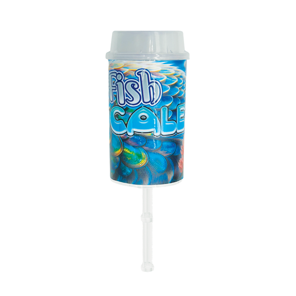Fish Scale Pushpop - Premade 3.5g Plastic Push Pop Container