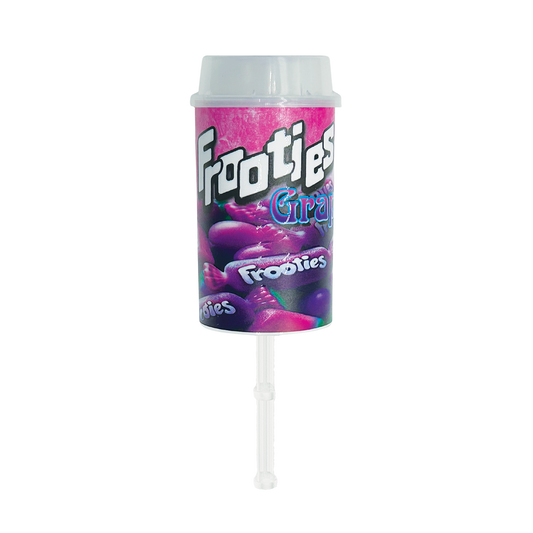 Frooties Grape Pushpop - Premade 3.5g Plastic Push Pop Container